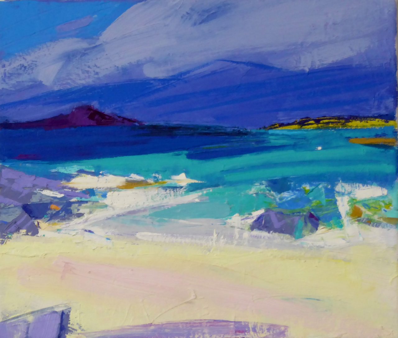 Running Tide Ardnamurchan Marion Thomson Artist
